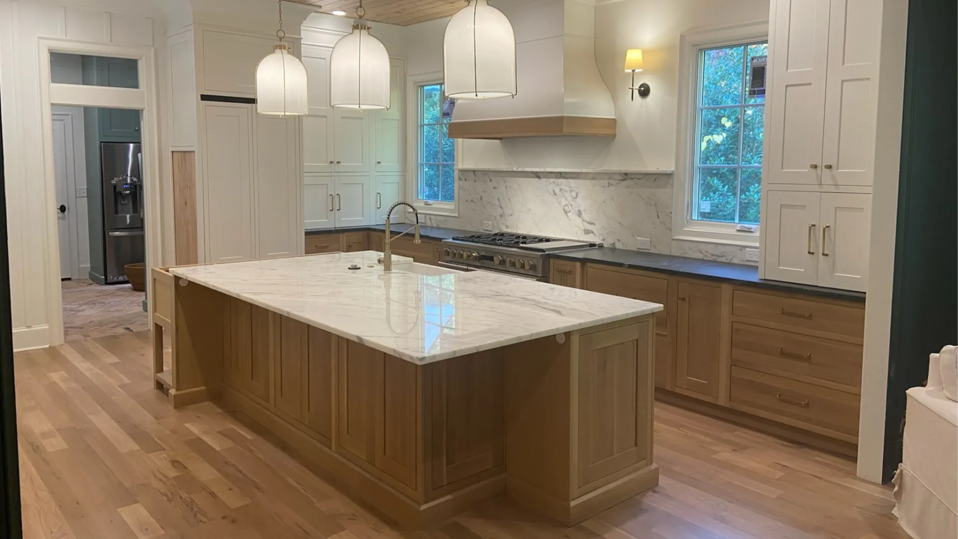 kitchen remodel work